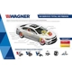 Purchase Top-Quality WAGNER - Z852 - Rear Parking Brake Shoes pa7