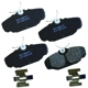 Purchase Top-Quality BENDIX - SBC610 - Rear Disc Brake Pads pa1