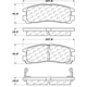 Purchase Top-Quality Rear Premium Ceramic Pads by CENTRIC PARTS - 301.03830 pa4