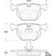 Purchase Top-Quality Rear Premium Ceramic Pads by CENTRIC PARTS - 301.06830 pa9