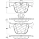 Purchase Top-Quality Rear Premium Ceramic Pads by CENTRIC PARTS - 301.16100 pa15