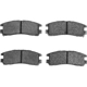 Purchase Top-Quality Rear Premium Semi Metallic Pads by DYNAMIC FRICTION COMPANY - 1311-0383-00 pa7