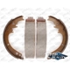 Purchase Top-Quality Rear Rebuilt Brake Shoes by TOP QUALITY - NB-462B pa1