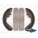 Purchase Top-Quality Rear Rebuilt Brake Shoes by TOP QUALITY - NB-519B pa1