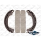 Purchase Top-Quality Rear Rebuilt Brake Shoes by TOP QUALITY - NB-631B pa1