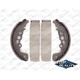 Purchase Top-Quality Rear Rebuilt Brake Shoes by TOP QUALITY - NB-738B pa1