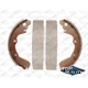 Purchase Top-Quality Rear Rebuilt Brake Shoes by TRANSIT WAREHOUSE - NB-658B pa1