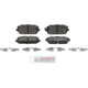 Purchase Top-Quality BOSCH - BP1180 - Rear Disc Brake Pads pa1