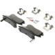 Purchase Top-Quality BOSCH - BSD508 - Severe Duty Semi-Metallic Front Disc Brake Pads pa4