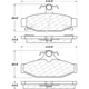 Purchase Top-Quality Rear Semi Metallic Pads by CENTRIC PARTS - 102.02950 pa12