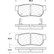 Purchase Top-Quality Rear Semi Metallic Pads by CENTRIC PARTS - 102.08130 pa13