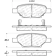 Purchase Top-Quality CENTRIC PARTS - 102.10330 - Rear Semi Metallic Pads pa5