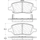 Purchase Top-Quality CENTRIC PARTS - 102.10930 - Rear Semi Metallic Pads pa8