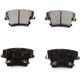 Purchase Top-Quality DURAGO - BP1057MS - Disc Brake Pad Set pa1