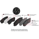 Purchase Top-Quality Rear Semi Metallic Pads by DYNAMIC FRICTION COMPANY - 1214-1565-00 pa7