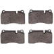 Purchase Top-Quality DYNAMIC FRICTION COMPANY - 1551-1267-00 - Front Disc Brake Pads pa1