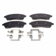 Purchase Top-Quality Rear Semi Metallic Pads by MOTORCRAFT - BR1275 pa1