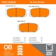 Purchase Top-Quality QUALITY-BUILT - 1000-0532M - Rear Disc Brake Pad Set pa5