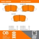 Purchase Top-Quality QUALITY-BUILT - 1000-0865M - Rear Disk Brake Pad Set pa5