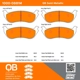 Purchase Top-Quality QUALITY-BUILT - 1000-0881M - Rear Disk Brake Pad Set pa5