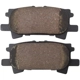 Purchase Top-Quality QUALITY-BUILT - 1000-0996M - Rear Disc Brake Pad Set pa4