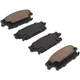 Purchase Top-Quality QUALITY-BUILT - 1000-1020M - Rear Disc Brake Pad Set pa1