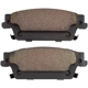 Purchase Top-Quality QUALITY-BUILT - 1000-1020M - Rear Disc Brake Pad Set pa4