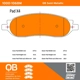 Purchase Top-Quality QUALITY-BUILT - 1000-1068M - Rear Disc Brake Pad Set pa5