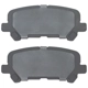 Purchase Top-Quality QUALITY-BUILT - 1000-1281M - Rear Disc Brake Pad Set pa3