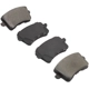 Purchase Top-Quality QUALITY-BUILT - 1000-1386M - Rear Disc Brake Pad Set pa1