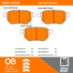 Purchase Top-Quality QUALITY-BUILT - 1000-1423M - Rear Disc Brake Pad Set pa5