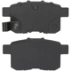 Purchase Top-Quality QUALITY-BUILT - 1000-1451M - Rear Disc Brake Pad Set pa3