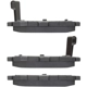 Purchase Top-Quality QUALITY-BUILT - 1001-0323M - Rear Disc Brake Pad Set pa4