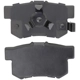 Purchase Top-Quality QUALITY-BUILT - 1001-0383M - Rear Disc Brake Pad Set pa3