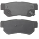 Purchase Top-Quality QUALITY-BUILT - 1002-0813M - Rear Disc Brake Pad Set pa2