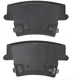 Purchase Top-Quality QUALITY-BUILT - 1002-1057AM - Rear Disc Brake Pad Set pa5