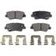 Purchase Top-Quality TRANSIT WAREHOUSE - PPF-D1313 - Rear Semi Metallic Pads pa4