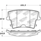 Purchase Top-Quality Rear Severe Duty Pads by CENTRIC PARTS - 307.10571 pa2