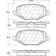 Purchase Top-Quality Rear Severe Duty Pads by CENTRIC PARTS - 307.16120 pa6