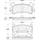 Purchase Top-Quality Rear Severe Duty Semi Metallic Premium Pad by CENTRIC PARTS - 106.01540 pa3