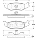 Purchase Top-Quality Rear Severe Duty Semi Metallic Premium Pad by CENTRIC PARTS - 106.05120 pa11