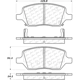 Purchase Top-Quality Rear Super Premium Ceramic Pads by CENTRIC PARTS - 105.10930 pa9