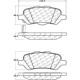 Purchase Top-Quality CENTRIC PARTS - 105.14020 - Rear Super Premium Ceramic Pads pa2