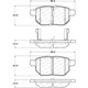 Purchase Top-Quality Rear Super Premium Ceramic Pads by CENTRIC PARTS - 105.14230 pa7