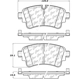 Purchase Top-Quality Rear Super Premium Ceramic Pads by CENTRIC PARTS - 105.18980 pa2