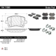 Purchase Top-Quality CENTRIC PARTS - 104.11080 - Rear Super Premium Semi Metallic Pads pa2