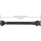 Purchase Top-Quality CARDONE INDUSTRIES - 65-9151 - Remanufactured Drive Shaft Assembly pa16