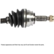 Purchase Top-Quality CARDONE INDUSTRIES - 663514 - Right New CV Axle Shaft pa7