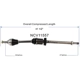 Purchase Top-Quality GSP NORTH AMERICA - NCV11557 - CV Axle Assembly - Front Right pa6