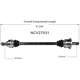 Purchase Top-Quality GSP NORTH AMERICA - NCV27031 - CV Axle Assembly - Rear Right pa5